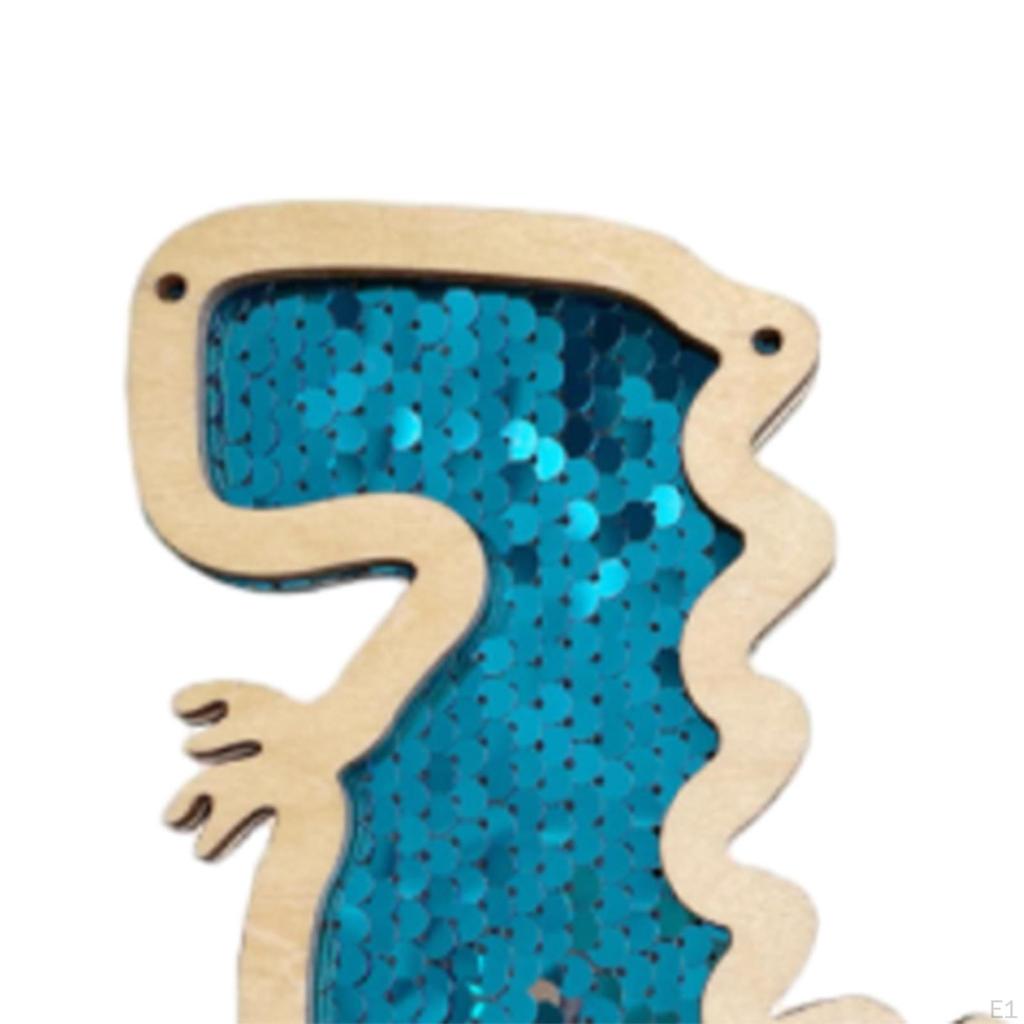 Busy Board Part Sequined Dinosaur Kids Instrument DIY Rain Sound Effect Rattle Tube Rainstick for