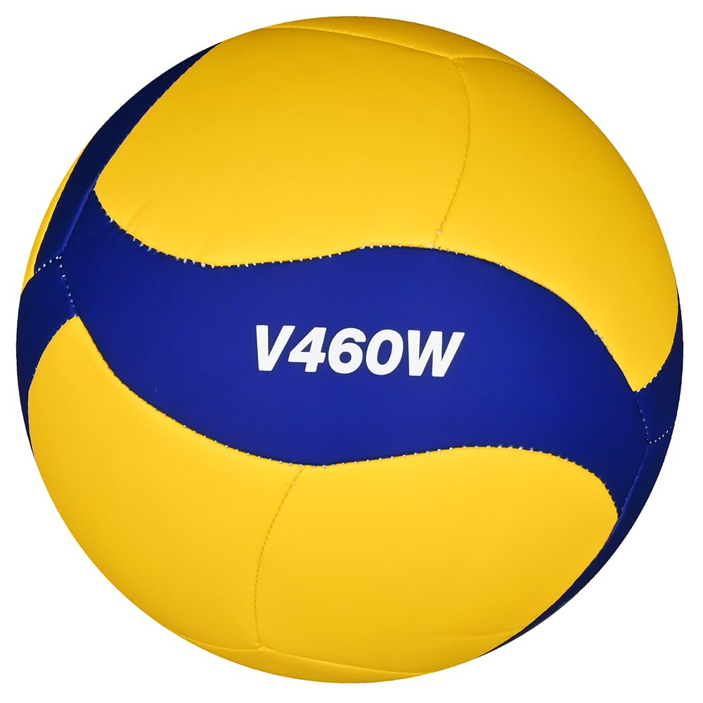 MIKASA Volleyball Recreational Leisure Use 4 V460W Junior High School Students and Recommended Internal Pressure No. (for Moms) Yellow/Blue
