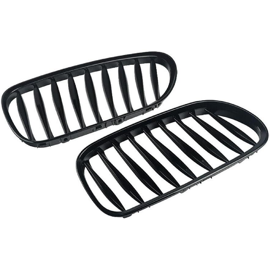 Front Bumper Kidney Grille Grill For BMW Z4 E85 E86 2003 2004 2005 2006 2007 2008 Convertible Coupe Roadster Replacement for 51117117757,51117117758