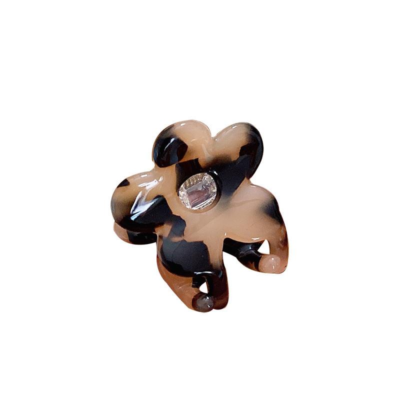 Stylish 10 Pack Mini Floral Hair Claw Clips Made From Acetate For Womens Fall Fashion