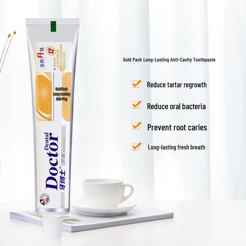 Dr. Ya Gold Long-lasting Anti-cavity Toothpaste
