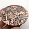 Zum 20. Jahrestag der Rückgabe Macaus, große Bronzemedaille, Gedenkmünze, Macau Tourismusgeschenk, Friedensdelphin