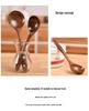 Set di pentole antiaderenti in teak thailandese: Spatola in Legno, Spatola per Saltare in Padella e Mestolo