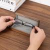 Retro Wood Glasses Case Magnetic Buckle Walnut Wood Storage Box  Eyewear Organizer