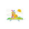 DIY Hand-Painted LED Light Board Kit for Kids - Creative Festival Glow Drawing Set