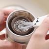Cleaning Brush with Pointed Crevice Brush Soft Bristles Deep Reach Handle Cup Lid Straw Gap Cleaner Kitchen Tool