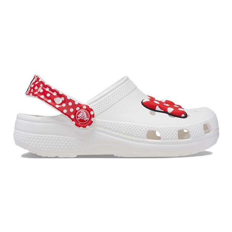 Crocs Classic Clog Disney Minnie Mouse (TD) Kids Sneakers White Red 208710-119