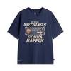 LiNing T Shirt Men's Dark Ship Blue AHSV213-4