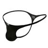 Low Rise G-String Men Sexy Underwear Bulge Pouch T-Back Thongs Ice Silk Underpants Gay Erotic Panties Soft Knicker Bikini Trunks