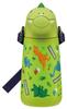 Skater 3D Stainless Steel Straw Water Bottle 370ml Vacuum Duplex Cold Storage Only Dinosaur Dinosaur SSH4D-A