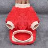 Warm Dog Clothes Two Legs Design Soft Fabric Pet Apparel Fruit Pattern Winter Wear Universal Sizing Cat Dog Autumn Clothes
