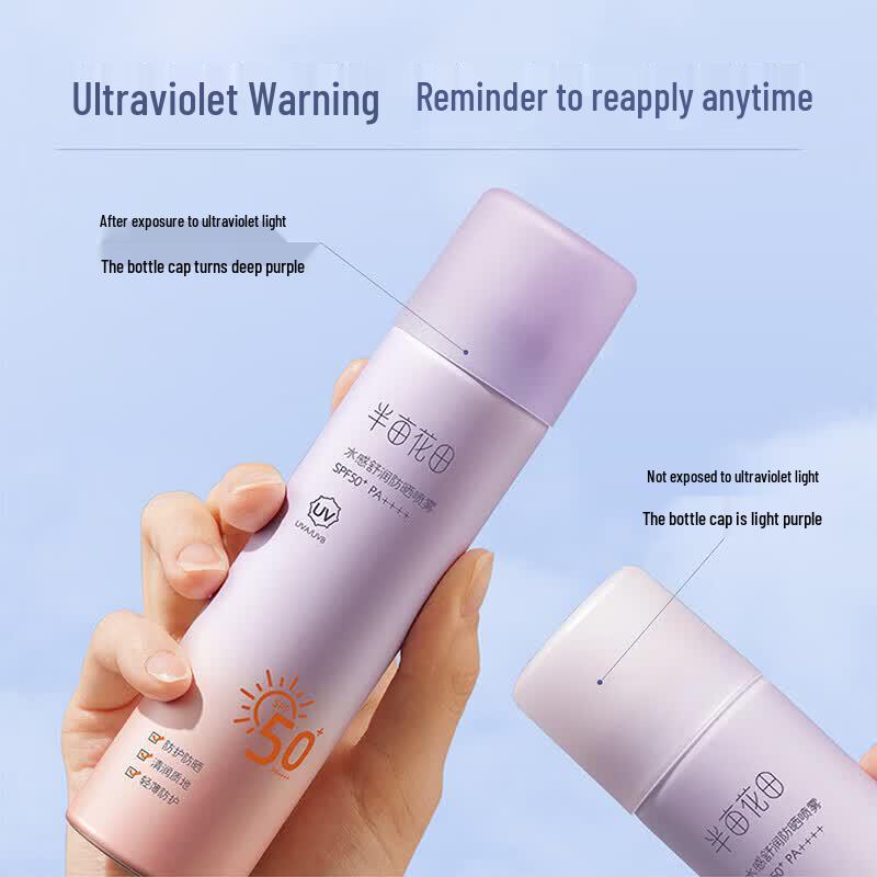 Half Acre Flower Field Hydrating Sunscreen Spray  Light Lotion Set
