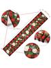 Christmas Table Runner Merry Christmas Decoration for Home Xmas Party Decor 2025 Navidad Notal Noel Ornament Happy New Year 2025