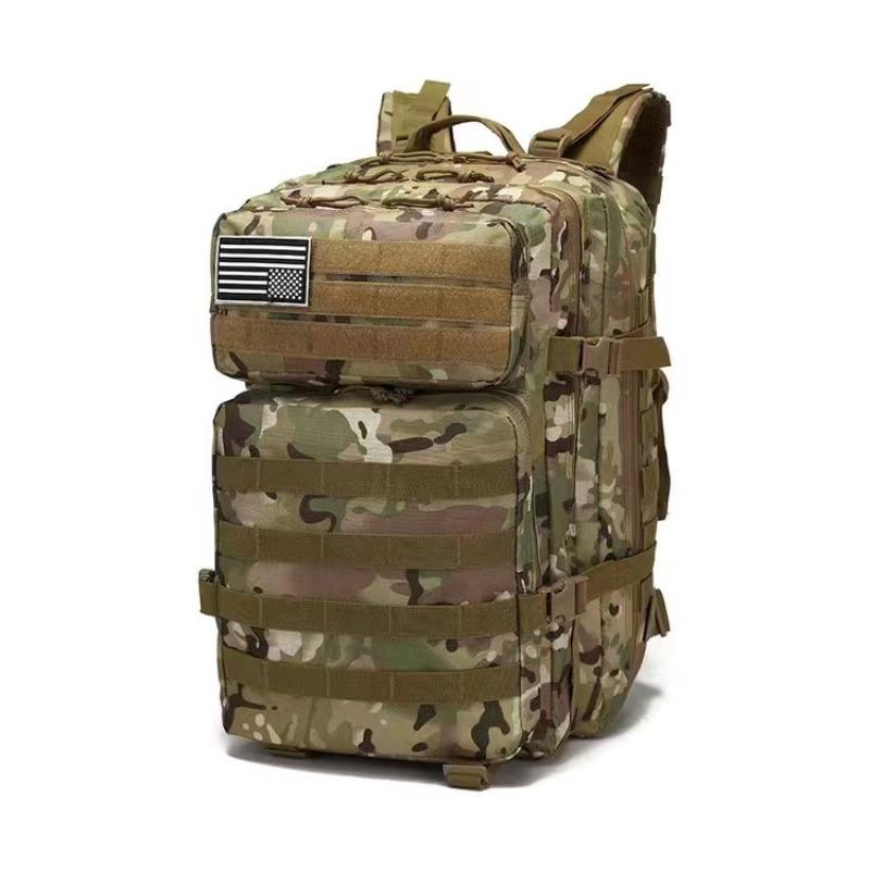 Outdoor P Attack Tactical Backpack L Multifunctional Large Capacity Wilderness Camping Mountaineering Backpack