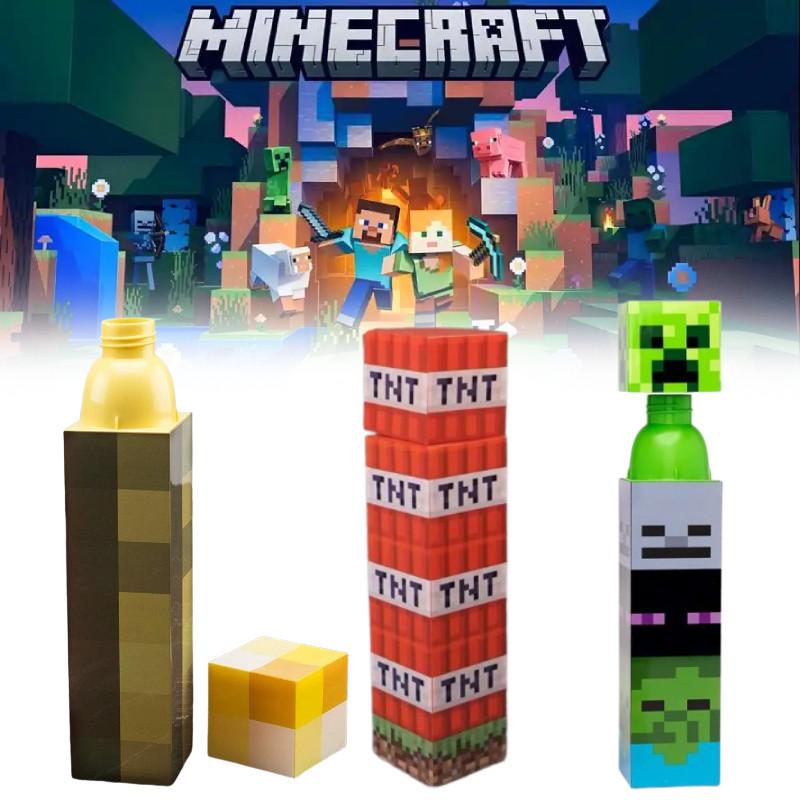 Mobs Tnt Water Bottle With Leakproof Lid For Kids And Teens