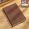 Vintage A5 Leather Notebook With Personalized Soft Cover For Business Meetings And College Life
