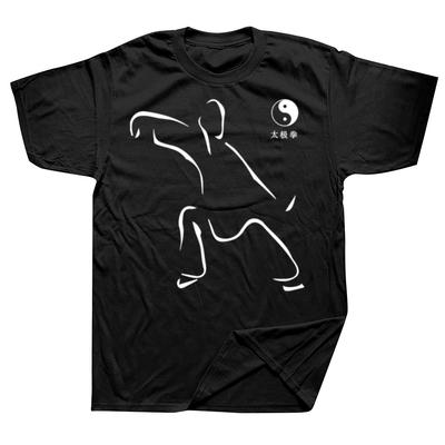 Lustig Inspiriert vom Tai Chi für einen Tai Chi Meister T-Shirts Sommer Grafik Baumwolle Streetwear Kurzarm Geburtstagsgeschenke T-Shirt Herren
