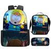 South Park Backpack Student Bag Southpark Backpack Cartoon Satchel Pencil Case