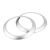 2Pcs Car Side Air Conditioning Vent Ring Frame Cover Trim for Mercedes Benz E Class W213 16 18
