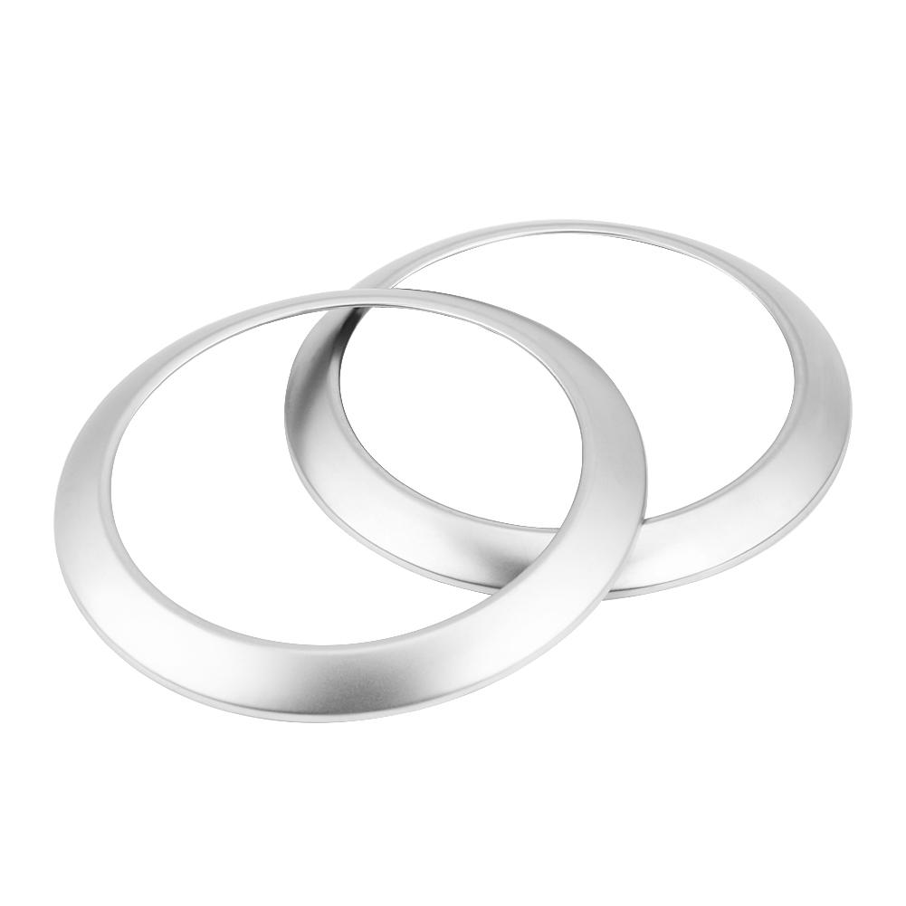 2Pcs Car Side Air Conditioning Vent Ring Frame Cover Trim for Mercedes Benz E Class W213 16 18