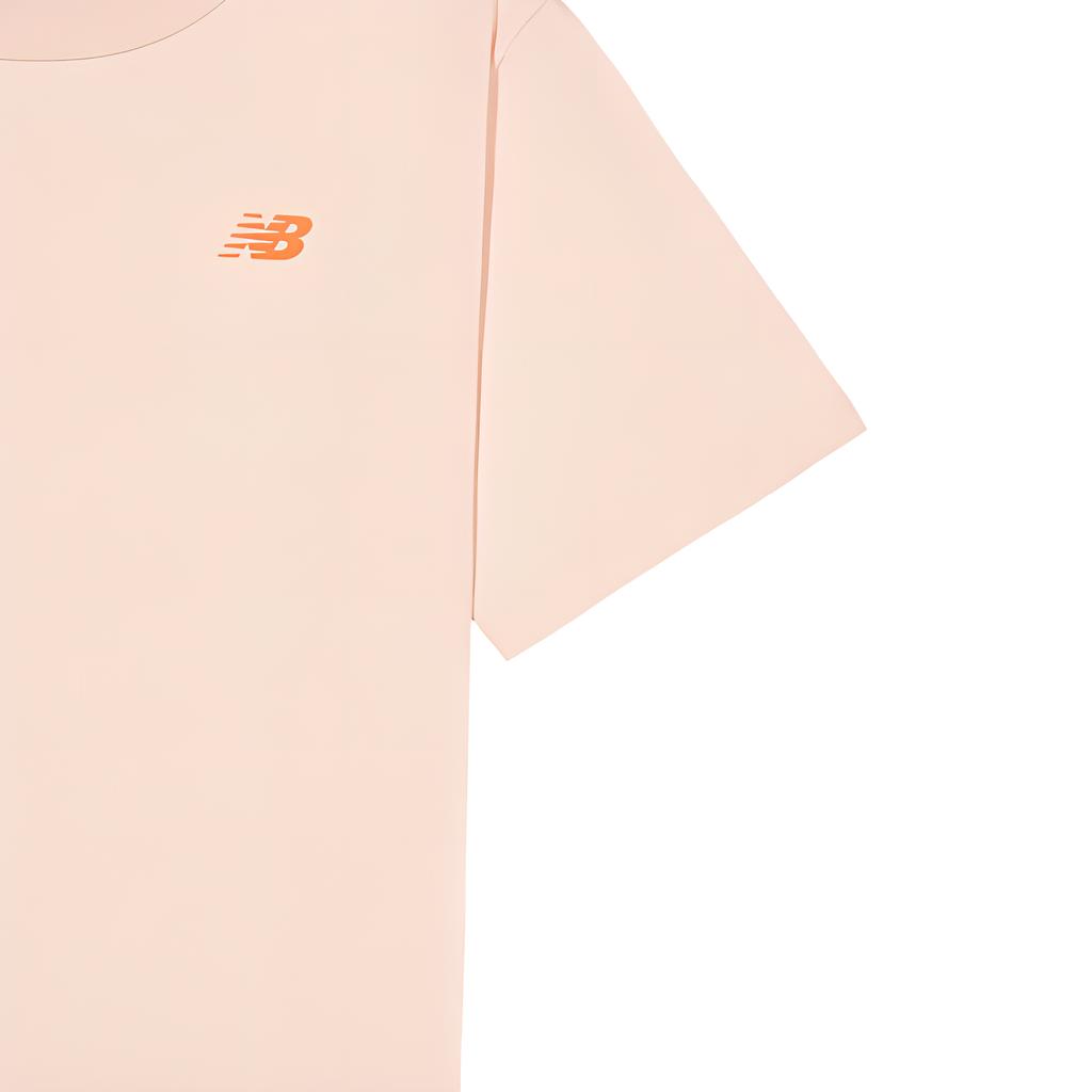 New Balance Drop Shoulder Sleeve T Shirt Women's Pink AWT41335-DVR
