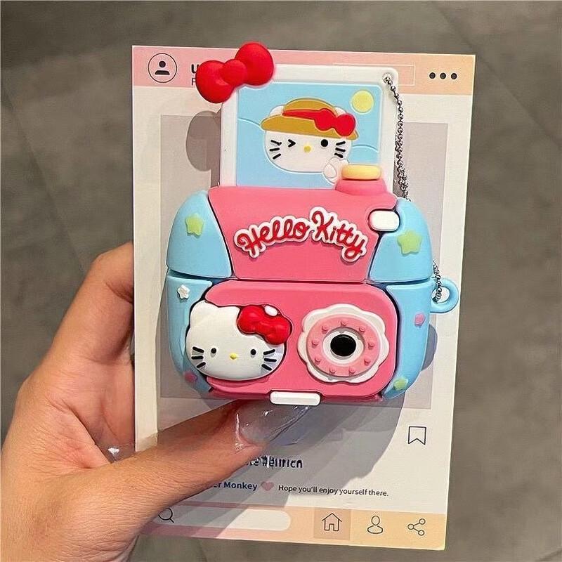 AirPods 4 Cat Camera Silicone Case