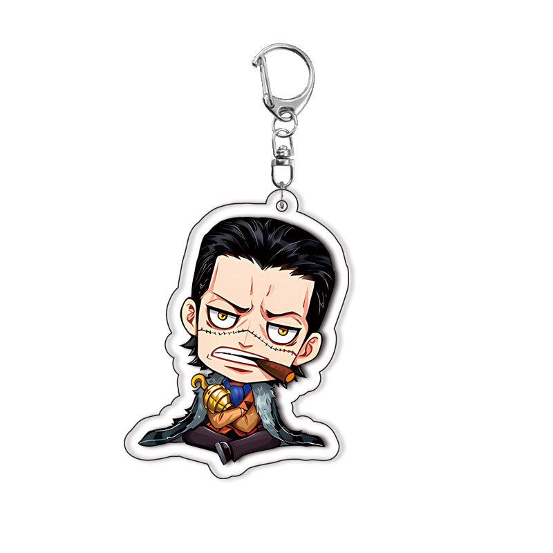 Layer One Piece Acrylic Double-Sided Luffy Keychain Anime Backpack Pendant