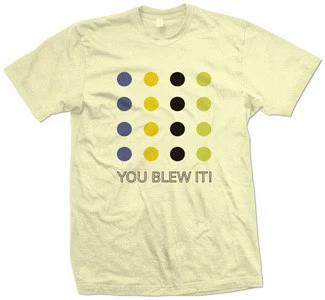 New Music You Blew It!  Dots  T Shirt 3XL