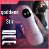 Ideal Male Suction Vibrator: Electric White Airplane Cup Masturbator