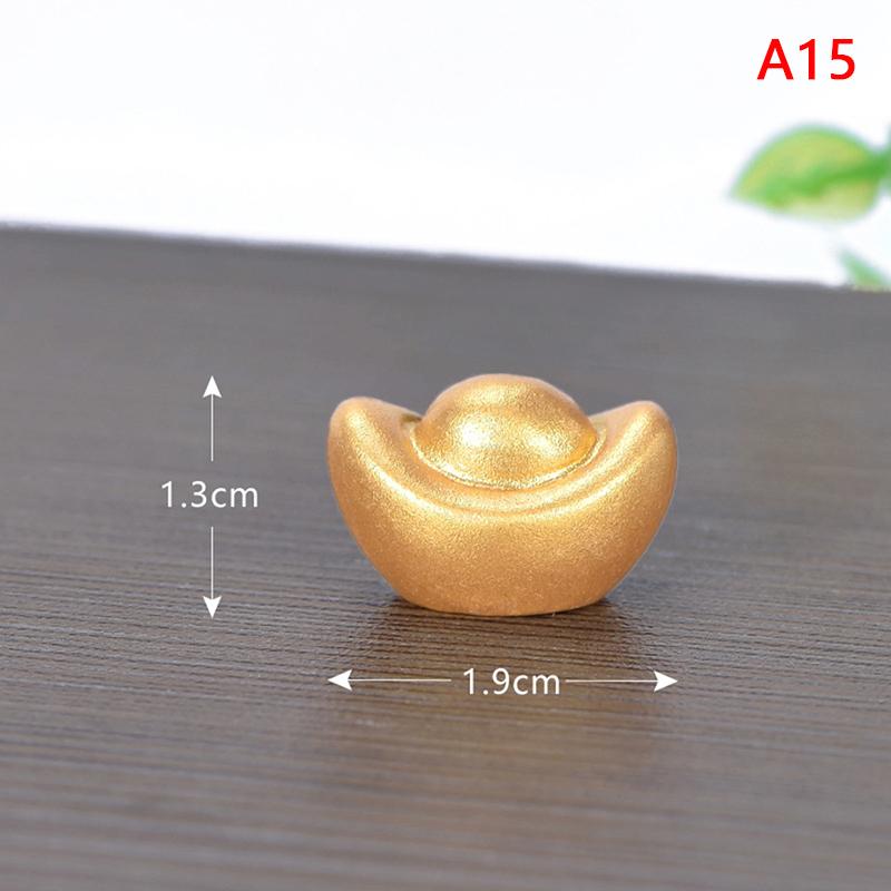 Feng Shui Glücksbringer Fa Cai Geldbaum Goldbarren Tasche Glücksbringer Frühlingsfest Maskottchen Desktop Ornament Auto Wohnkultur Handwerk