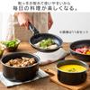 IRIS OHYAMA (IRIS) Frying Pan Set, Black, 26cm, 4-Piece Set, TF-SE4