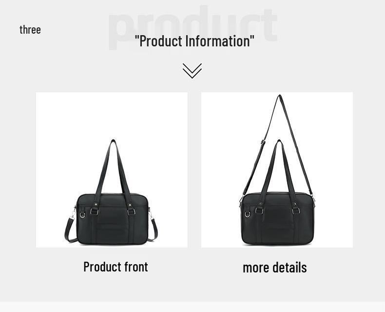 2024 Women's Japanese Style JK Uniform Crossbody Bag: Two-Dimensional Simple Academy Shoulder Handbag