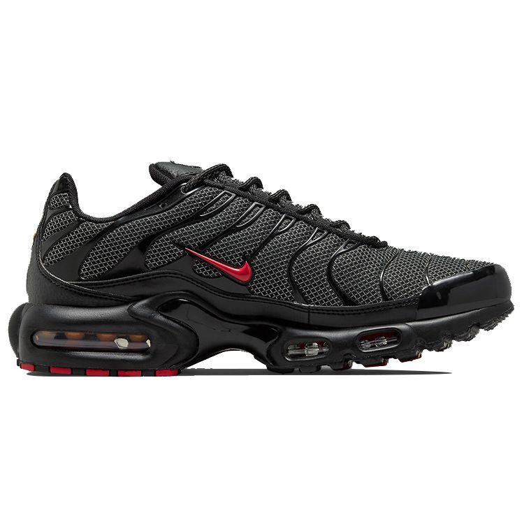 Nike Air Max Plus Bred Metal Mesh Men Sneakers Black University-Red DO6383-001