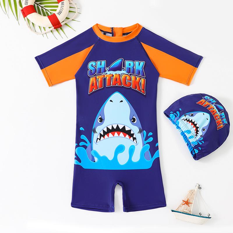 Girls' Summer One-Piece Swimsuit - Professional Hot Spring Swimwear for Kids