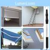 Metal Loft Drop Down Rope Set With Stainless Steel Hardware For Attic Access