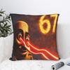 Tung Tung Sahur Federe Italiane Kawaii Federa per Cuscino per Divano Camera da Letto Decorazione Casa Comoda Copricuscino