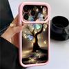 Shining Fantasy Tree Butterfly Case For iPhone 17 Pro Max Shockproof Silicone Bumper Cover For iPhone 16 Pro Max Funda iPhone 15 14 13 12 11 16E