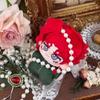10cm Mini JoJo's Bizarre Adventure Plush Doll Pendant Cute Kakyoin Noriaki Stuffed Doll Printed Toys Fans Birthday Gift Collect