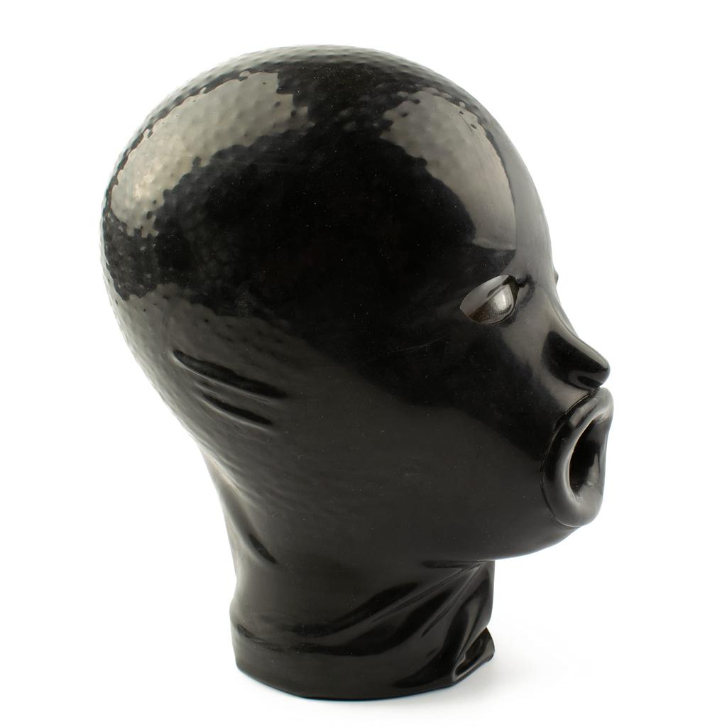 BDSM Bondage Gear Latex Fetish Hood for Fetish Enthusiasts