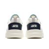 Anta Rubber Bullet Skateboard Shoes Men's Low Top Ivory White/New Ink Blue/Light Silver Gray 912428003-3