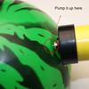 Inflatable Toy Joyful Vivid Exquisite Beach Watermelon Ball for Children