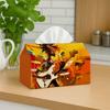 1pc Expressionist Modern Energetic Tissue Box - Guitar Music Abstract, Office, Parties, Car for Living Room, Kitchen, Events - Decorative Desk Decor, 