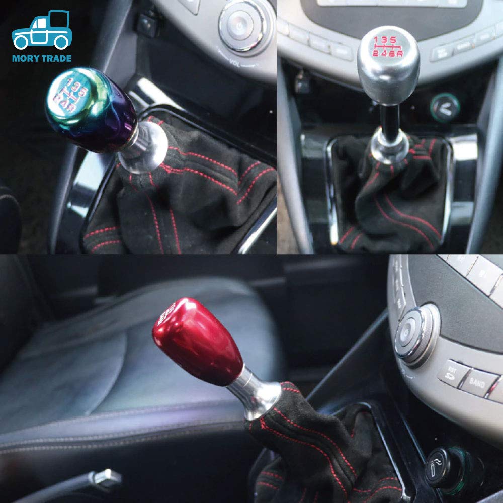 Morytrade MT Shift Knob for Cars, Light Trucks, Light Tigers, Aluminum, 5-Speed, General Purpose (Majora)