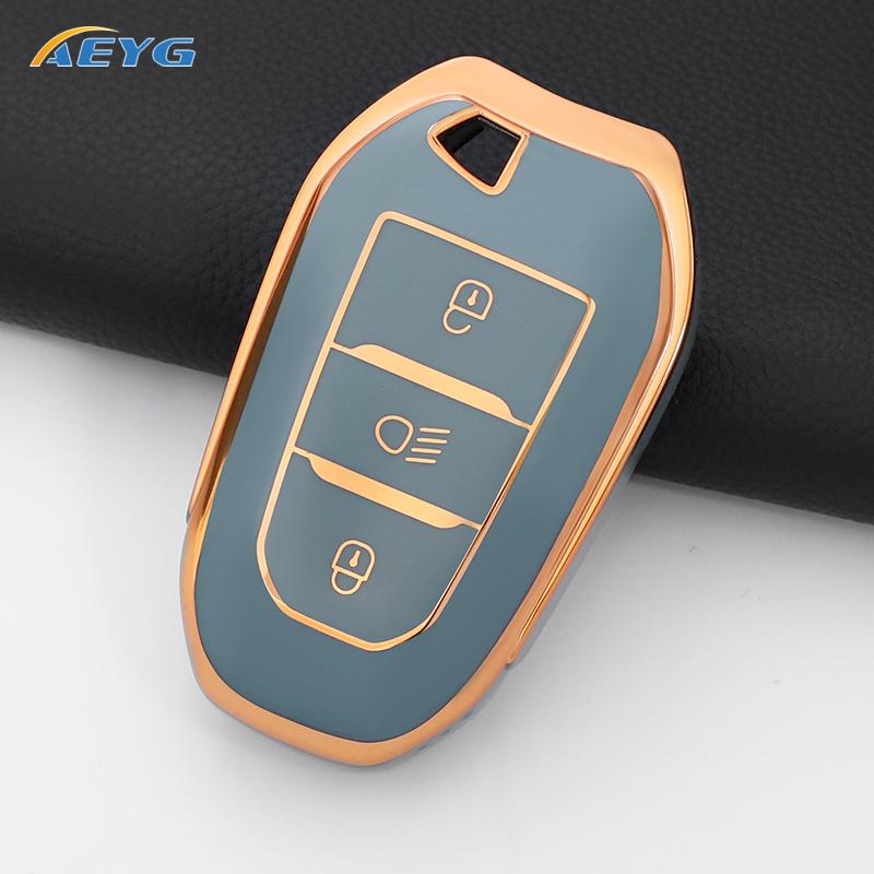 Tpu Car Remote Key Case Cover For Peugeot 308 408 508 2008 3008 4008 5008 For Citroen C4 C6 C3-Xr Picasso Grand Ds Ds5