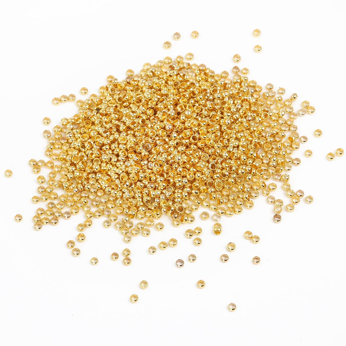 

100-500 шт., свободные бусины с микро пробкой, нескользящие медные бусины-прокладки, фурнитура для ювелирных изделий своими руками 3mm 300pcs