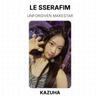 LE SSERAFIM UNFORGIVEN MAKESTAR Official Photocard