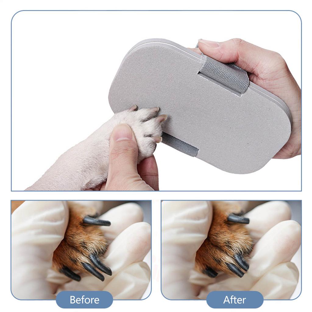 Dogs Nail Scratch Board for Grooming Practical Dog Cat Scratching Pad for Nail Grinding Safe Dog Grooming Scratcher Pad