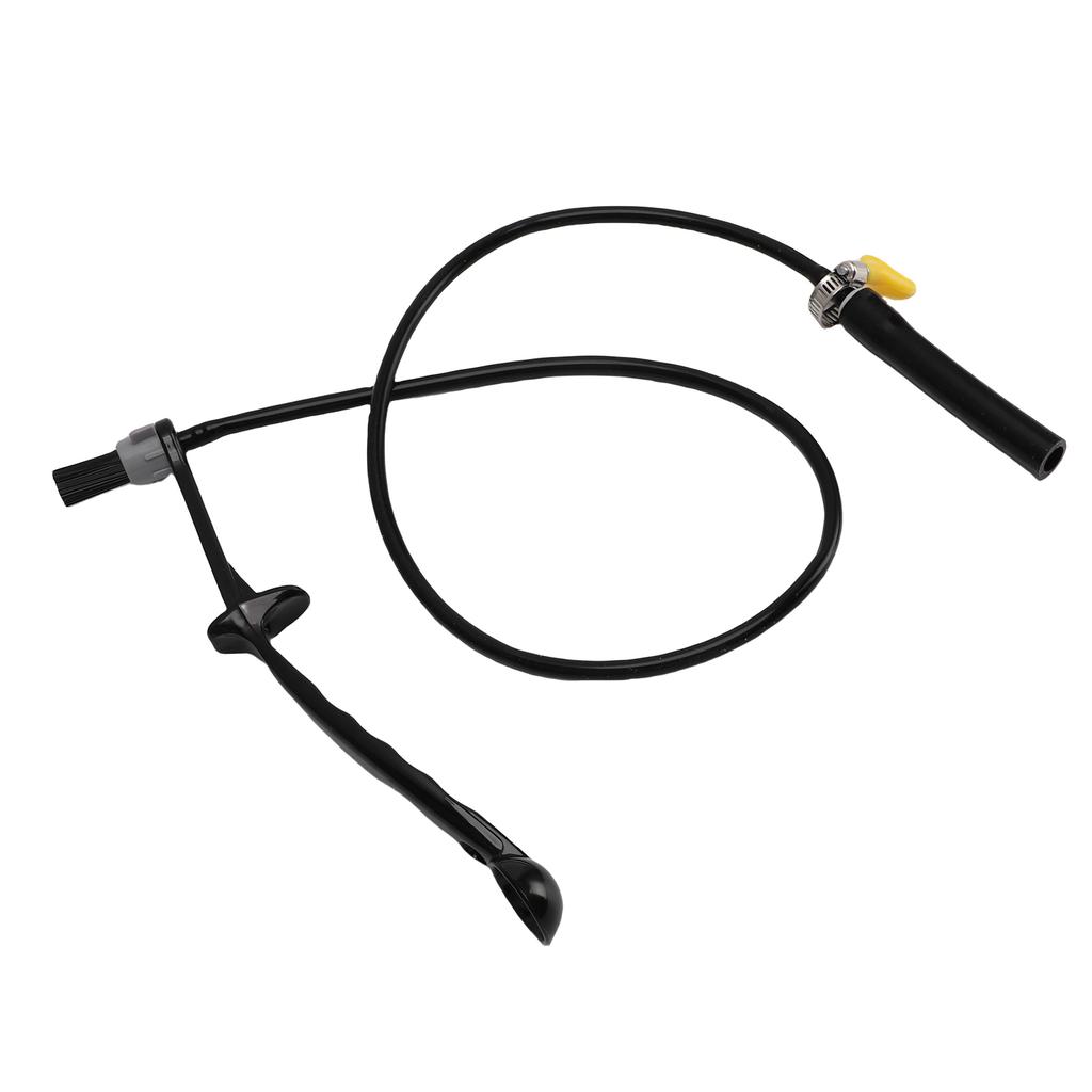 Coffee Machine Steam Cleaning Brush with Spoon Head 31.5 Inch Hose Coffee Machine Cleaning Brush for Replacement