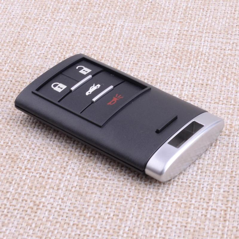 M3N5WY7777A 4 Buttons Remote Key Fob Shell Case Fit For Chevrolet Corvette 2008-2013 Cadillac XLR 2008-2009 Car Accessories