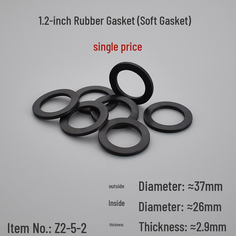 Jeu de Joints Souples en Caoutchouc Silicone et Joints Durs en PTFE - Différentes Tailles Disponibles